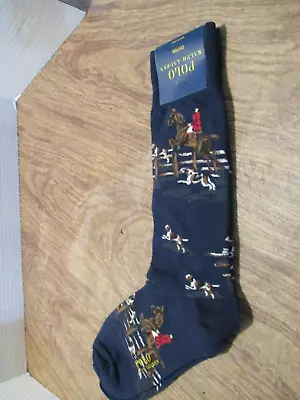 Polo Ralph Lauren Dress Socks Dog / Horse 1 Pair New • $12.99