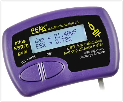 Peak Atlas ESR70 Gold ESR Meter With “Audible Alerts” • $128.95