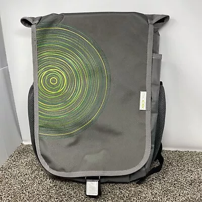 Microsoft Xbox 360 Backpack Travel Carry Case Holder Gray Console Bag • $35