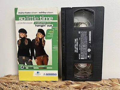 Used Mary-Kate & Ashley Olsen - So Little Time Vol. 4: Hangin Out (VHS 2003) • $8.99