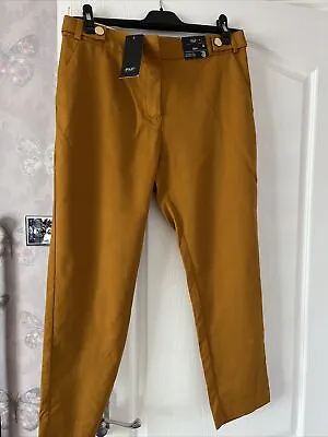 Size 12 F&F Cropped Slim Fit Trousers • £5.95