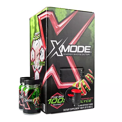 Watermelon Energy Shot Drink Taurine Shots On Tap B6 B12 XMODE 100 Servings • $33.99