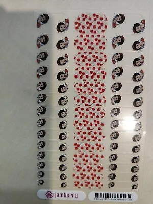 🌟Jamberry Junior Nail Wrap Full Sheet Disney Nail Stickers - Just One Bite Jr  • $9