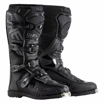 O'Neal Element Motorcycle Boots Off-Road MX Motocross Black Size 12 US / 46 Euro • $143.99