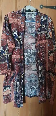 £9.99 • Buy Topshop Kimono Jacket, Cover Up Size 10