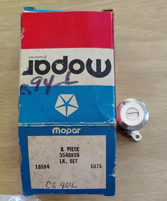 $49.99 • Buy OEM NOS Mopar Steering Column Lock # 3548955 / Fits 1970-1985 Mopar