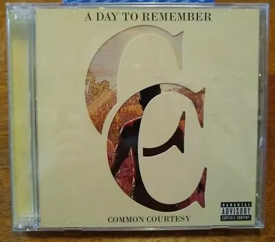 A DAY TO REMEMBER Common Courtesy CD/DVD Metalcore Punk Rock Post Hardcore RARE • $16.99