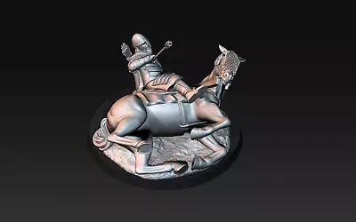 Objective Markers Dying Horse 28mm Fantasy Wargaming Miniature Dnd Lotr • £11.99