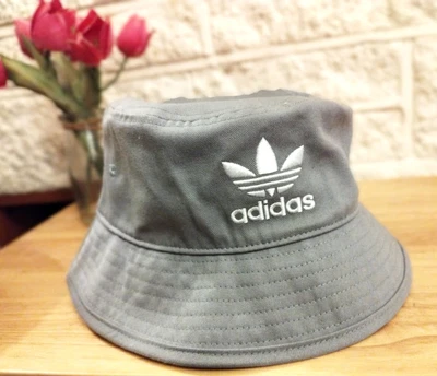 £19.99 • Buy Adidas Originals Bucket Hat - Grey - Festivals Stone Roses - One Size Fits All