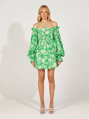$120 • Buy Bnwt Alice Mccall Green Apple Mary Anne Mini Dress - Size 12 Au/8 Us  (rrp $359)