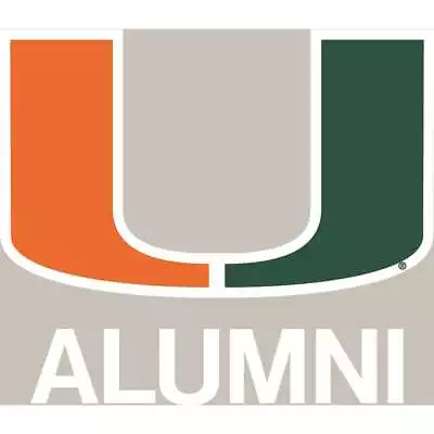 Miami Hurricanes Transfer Decal - Alumni • $4.99