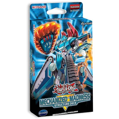 Yu-Gi-Oh! Mechanized Madness Structure Deck 1st Edition (SR10) New & Sealed • £12.95