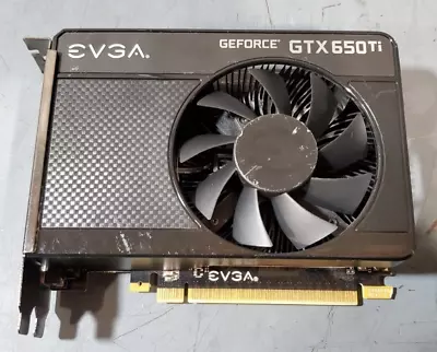 EVGA GeForce GTX 650Ti 1GB GDDR5 Mini-HDMI DVI Graphics Card • $30