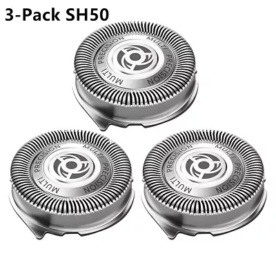 SH50 Replacement Heads For Philips Norelco Shavers Series 5000-Fits HQ8 (3-Pack) • $9.85