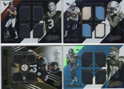 $24.28 • Buy 4 Tools Of The Trade Quad Jersey Patch 2014 Rookie Quad Spectrum Gold All Ser #d