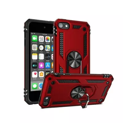 RED Tough Impact Heavy Duty Amour Case For Apple IPod Touch 5 6 7th Gen Cover  • $12.99
