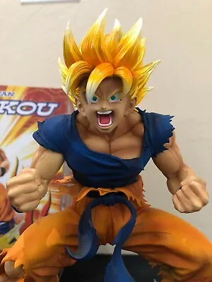 DragonBallz Super Saiyan Son Gokou MEDICOS Statue 1st Edition RARE • $500