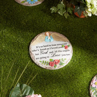 Hard To Lose Someone Cement Yard Outdoor Garden Decor Memorial Stepping Stone • $29.95