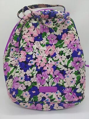 VERA BRADLEY Flower Garden Matching Insulated Lunch Bunch Bag EUC FREE SHIPPING • $28