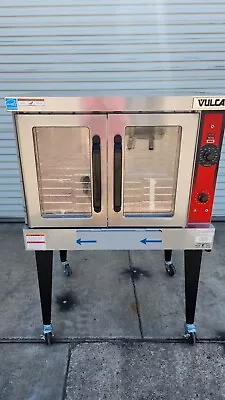 Vulcan VC4GD Natural Gas Single Deck Full Size Gas Convection Oven With CASTORS • $5599