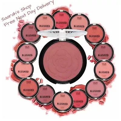 MUA Makeup Matte Blush Powder Blusher Cruelty Free Vegan Blendable Pigmented • £4.99