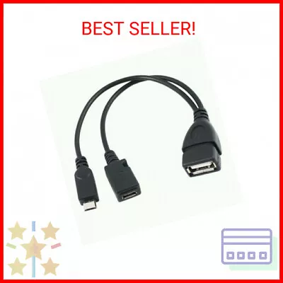 Yonisun Micro USB Host OTG Cable With USB Power For Samsung/HTC/Nexus/Lg Phones  • $8.93