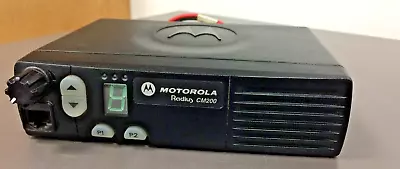 Motorola Radius CM200 4 CH VHF 146-174 MHz Tested HAM LOW POWER OUTPUT • $75