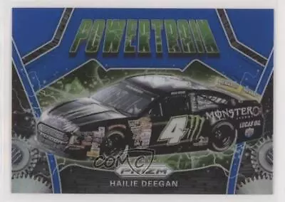 2020 Panini Prizm Power Train Blue Prizm Hailie Deegan #90 • $6.27