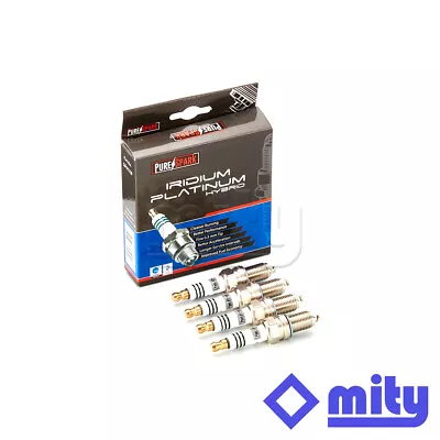 Mity 4x Iridium Platinum Upgrade Spark Plugs Fits 500 1.2 (2007-) • $17.52