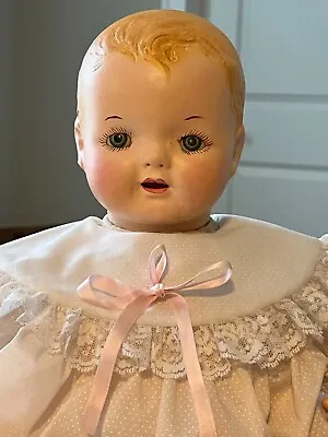 Vintage Composition Hendren 1930s Baby Doll. Baby Madame Hendren Doll. • $260