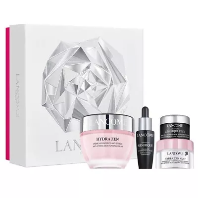 £44.50 • Buy Lancome Hydra Zen Skincare Gift Set, Moisturiser, Night Cream, Serum, Eye Cream