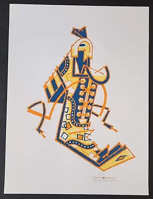 Guy Burwell  Rilly Big Shoe  2008 Art Print Screen Print Poster MGMT Portland • $149