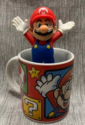 SUPER MARIO Child's Ceramic Mug / Cup Plus Little Mario Figure. • £9.99