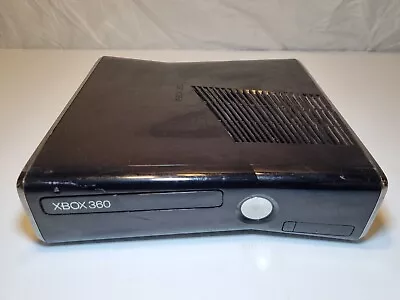 Microsoft Xbox 360 S (Slim) Black Matte Console Only - Working • $65