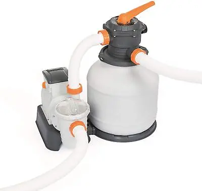 £197.99 • Buy Bestway 800, 1500, 2200 Gal Sand Filter Pool Pump For Above Ground Swimming Pool
