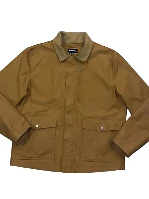 NWOT Bonobos British Millerain Waxed Cotton Jacket Brown Tan Sz XL • $99.99