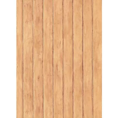 $24.43 • Buy York Country Keepsakes Faux Caramel Beadboard Sure Strip Wallpaper FK3893
