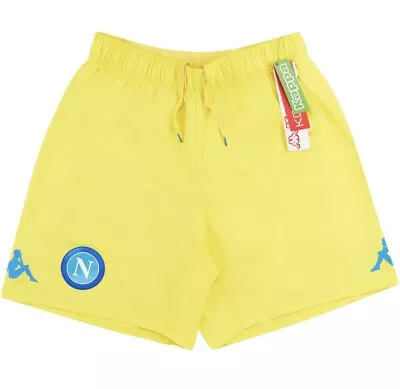 Napoli Italy 2017/2018 Football Soccer Shorts Away Kappa Original Size Xl • $17.49