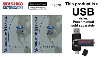 2005 Ford F-150 Truck Shop Service Manual USB Drive • $49.49