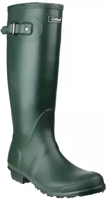 Cotswold Sandringham Womens Green Classic Rubber Tall Wellington Wellies • £34.99