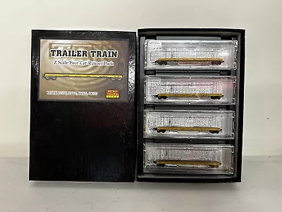 Micro-Trains Trailer Train 4 Car Runner Pack 994 00 002 Z Scale • $130