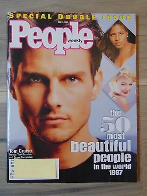 MAY 12 1997 PEOPLE Magazine 50 MOST BEAUTIFUL - TOM CRUISE • $9.99
