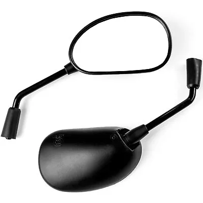 Motorcycle M8 M10 Mirrors Black Rearview Bike For Honda Kawasaki Suzuki Yamaha • $13.99