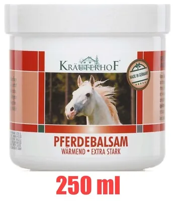 ASAM Krauterhof Pferdebalsam Gel Balm Strong Warming Effect 250ml • £16.74