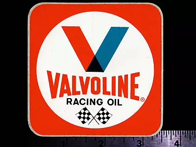 VALVOLINE Racing Oil - Original Vintage 1960's 70's Decal/Sticker - 3 1/2 Inch • $6.50