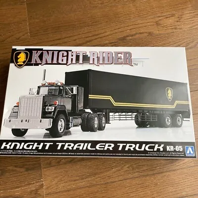  Knight Rider  Truck MACK SUPER LINER With Semi Trailer Model Kit Scale 1:28 NEW • $195