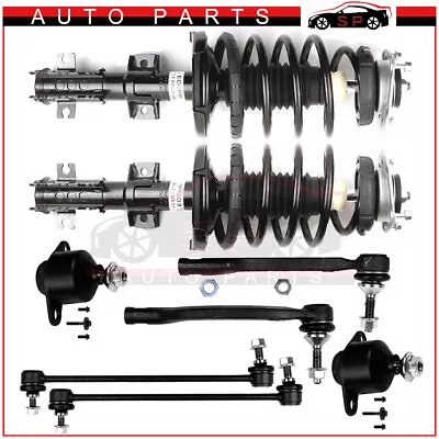 Front Struts & Tie Rods & Sway Bar & Ball Joints Kit For Volvo V70 S80 S60 • $185.77