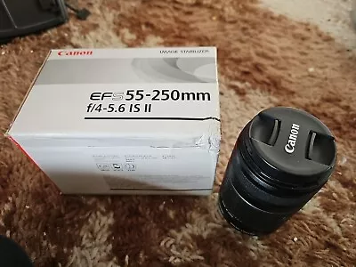 Canon EF-S 55-250mm F/4-5.6 IS Lens • £30