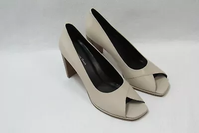 $24.99 • Buy Amanda Smith Shoes Size 10 Natural Open-Toe High Heels Women's 