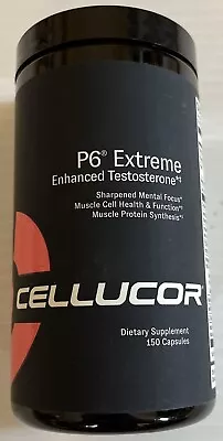 Cellucor P6 Extreme ® Testosterone Booster - 150 Capsules Exp 8/2024 New Sealed • $43.49